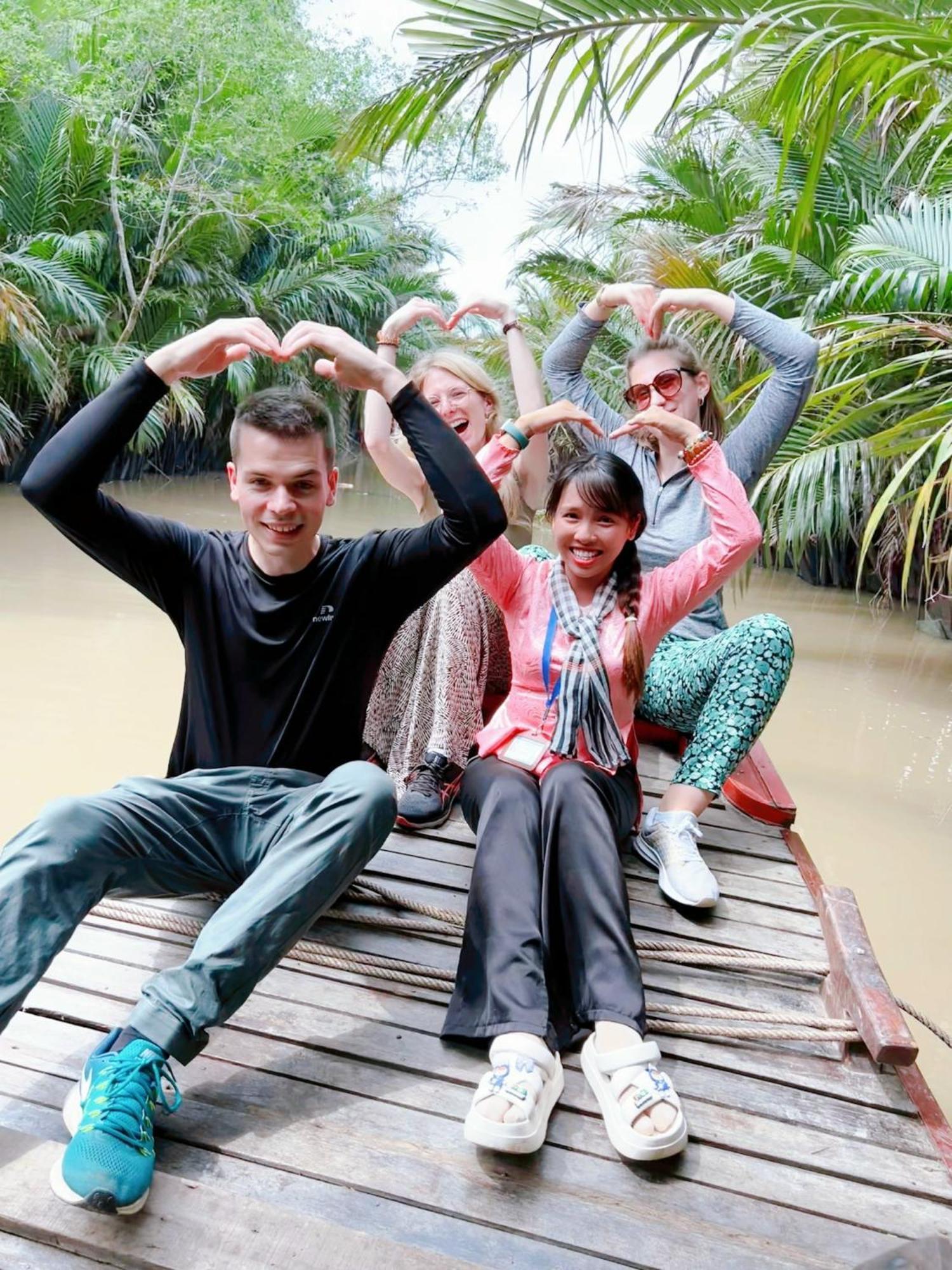 Hide Away Bungalows In Ben Tre City Zewnętrze zdjęcie