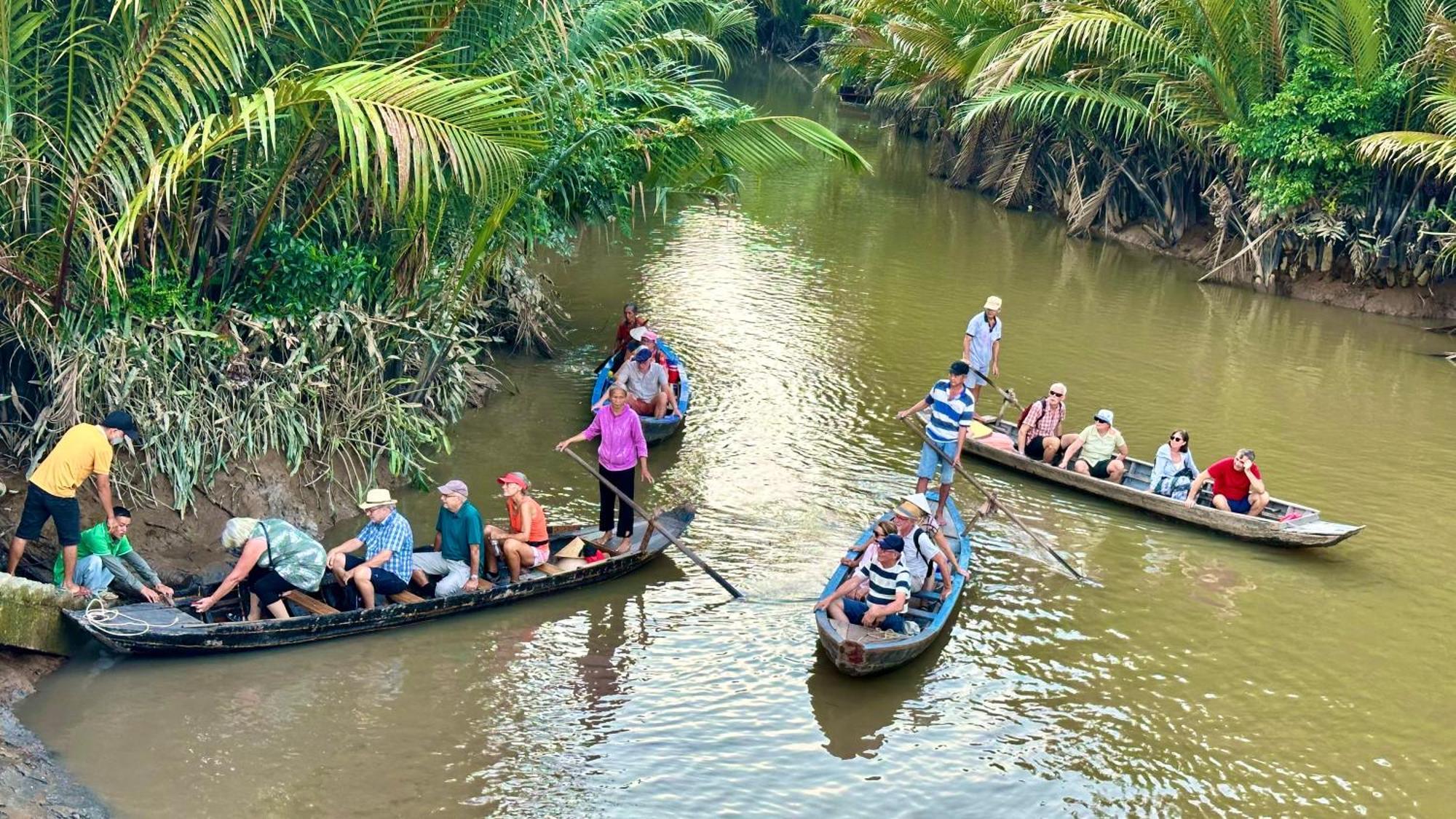 Hide Away Bungalows In Ben Tre City Zewnętrze zdjęcie